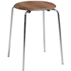 Fritz Hansen - Tabouret empilable Dot - Bois naturel - Contreplaqué mo...