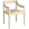 Fritz Hansen - Fauteuil Carimate - Bois naturel - Corde en lin - Desig...
