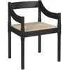 Fritz Hansen - Fauteuil Carimate - Noir - Corde en lin - Designer Vico...