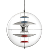 VERPAN lampe à suspension VP GLOBE (Ø 40 cm - Réflecteurs en aluminium)