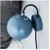 Nine United Scandinavia A/S Frandsen BALL-Applique murale Orientable Interrupteur sur Câble Métal Ø12cm Bleu