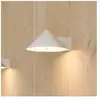 Applique murale LED FRANDSEN Grasp, blanc, largeur 15 cm, métal