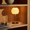 FRANDSEN Lampe à poser Ball Glass, ambre, verre, 37 cm, E14