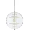 Verpan VP GLOBE-Suspension Boule Acrylique Ø40cm