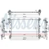 Radiateur, refroidissement du moteur 606441 Nissens 606441