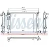 Radiateur, refroidissement du moteur 666213 Nissens 666213