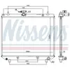 NISSENS Radiateur moteur pour DAIHATSU: Terios (Ref: 617555)