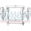 NISSENS Radiateur moteur pour JEEP: Wrangler (Ref: 61037)