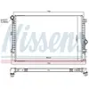NISSENS Radiateur moteur pour VOLKSWAGEN: Tiguan (Ref: 606084)