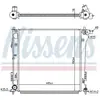 Radiateur, refroidissement du moteur 606098 Nissens 606098