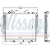 Radiateur, refroidissement du moteur 606069 Nissens 606069