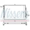 Radiateur, refroidissement du moteur 65341 Nissens 65341