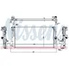 Prasco Radiateur, refroidissement du moteur 60863 Nissens 60863