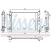 Radiateur, refroidissement du moteur 630796 Nissens 630796