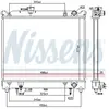 Radiateur, refroidissement du moteur 606692 Nissens 606692