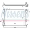 Radiateur, refroidissement du moteur 606725 Nissens 606725
