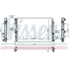 Radiateur, refroidissement du moteur 606723 Nissens 606723