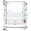 Radiateur, refroidissement du moteur 606549 Nissens 606549
