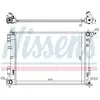 Radiateur, refroidissement du moteur 606603 Nissens 606603