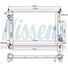 NISSENS Radiateur moteur pour FIAT: Multipla (Ref: 617867)
