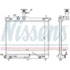 Radiateur, refroidissement du moteur 67098 Nissens 67098