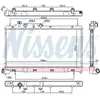 Radiateur, refroidissement du moteur 67737 Nissens 67737