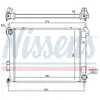Radiateur, refroidissement du moteur 67615 Nissens 67615