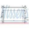 Radiateur, refroidissement du moteur 630724 Nissens 630724