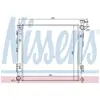 Radiateur, refroidissement du moteur 67517 Nissens 67517