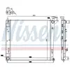 Radiateur, refroidissement du moteur 66762 Nissens 66762
