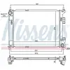NISSENS Radiateur moteur pour KIA: Venga & HYUNDAI: ix20 (Ref: 67605)