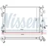 Radiateur, refroidissement du moteur 666206 Nissens 666206