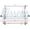 Radiateur, refroidissement du moteur 630792 Nissens 630792