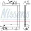 Radiateur, refroidissement du moteur 617554 Nissens 617554