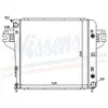 NISSENS Radiateur moteur pour JEEP: Cherokee (Ref: 61017)