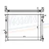 NISSENS Radiateur moteur pour CHRYSLER: 300C & LANCIA: Thema (Ref: 61014A)