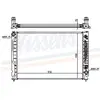 Radiateur, refroidissement du moteur 60316 Nissens 60316