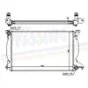 Radiateur, refroidissement du moteur 60302A Nissens 60302A