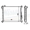 Radiateur, refroidissement du moteur 60425 Nissens 60425