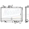 Radiateur, refroidissement du moteur 62444A Nissens 62444A