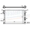 NISSENS Radiateur moteur pour OPEL: Omega & VAUXHALL: Omega (Ref: 63072A)
