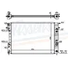 Radiateur, refroidissement du moteur 63073A Nissens 63073A
