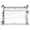Radiateur, refroidissement du moteur 63023A Nissens 63023A
