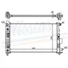 NISSENS Radiateur moteur pour MERCEDES-BENZ: Vaneo, Classe A (Ref: 62781A)