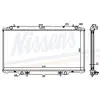 Radiateur, refroidissement du moteur 62953A Nissens 62953A