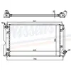 NISSENS Radiateur moteur pour TOYOTA: Corolla (Ref: 64679A)