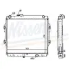 Radiateur, refroidissement du moteur 64599A Nissens 64599A