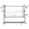 in.pro. Radiateur, refroidissement du moteur 632761 Nissens 632761