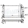 Radiateur, refroidissement du moteur 64036A Nissens 64036A