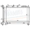 Radiateur, refroidissement moteur NISSENS 64210A